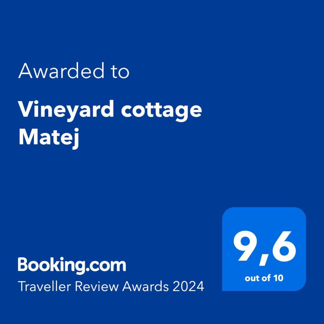 Vineyard Cottage Matej Trebnje Eksteriør billede